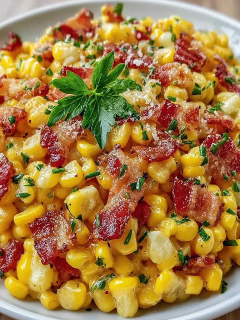 Fresh Corn and Bacon Sauté First Image