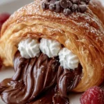 Chocolate-Filled Croissant Delight Meal First Image