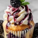 Blackberry Swirl Cupcake Delight First Image