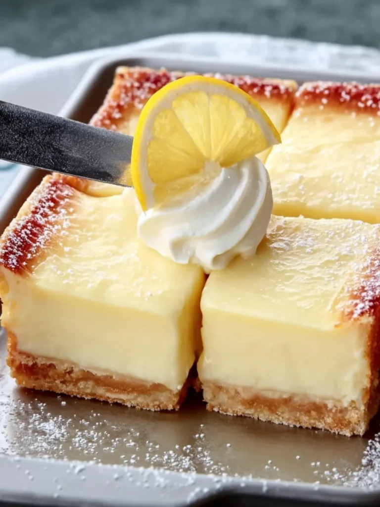 Creamy Lemon Bar Dessert First Image