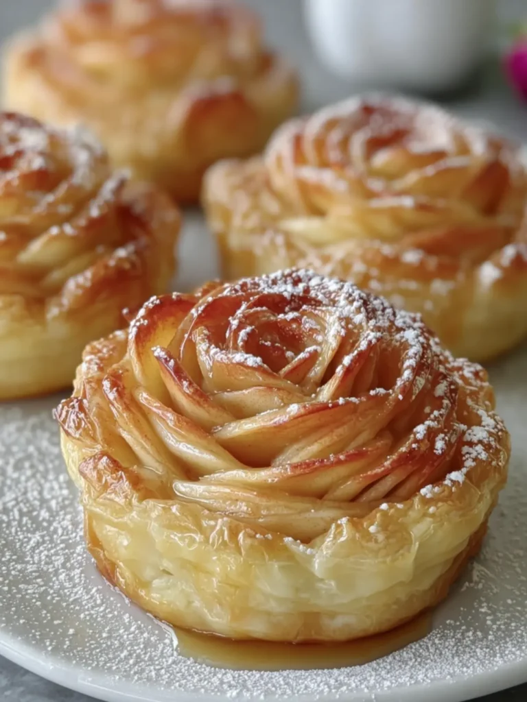 Flaky Rose Apple Tarts First Image