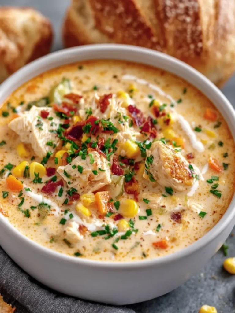 Creamy Chicken Corn Chowder First Image