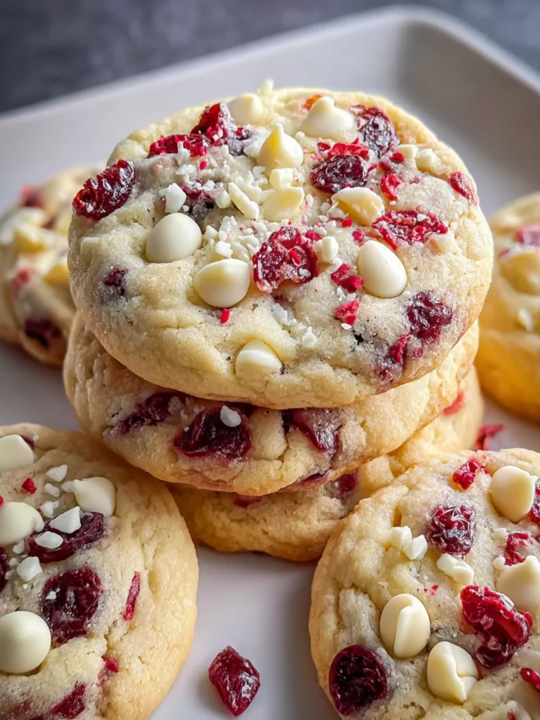 Irresistible White Chocolate Cranberry Cookies in 5 Steps First Image