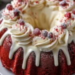 Festive Red Velvet Bundt Cake First Image