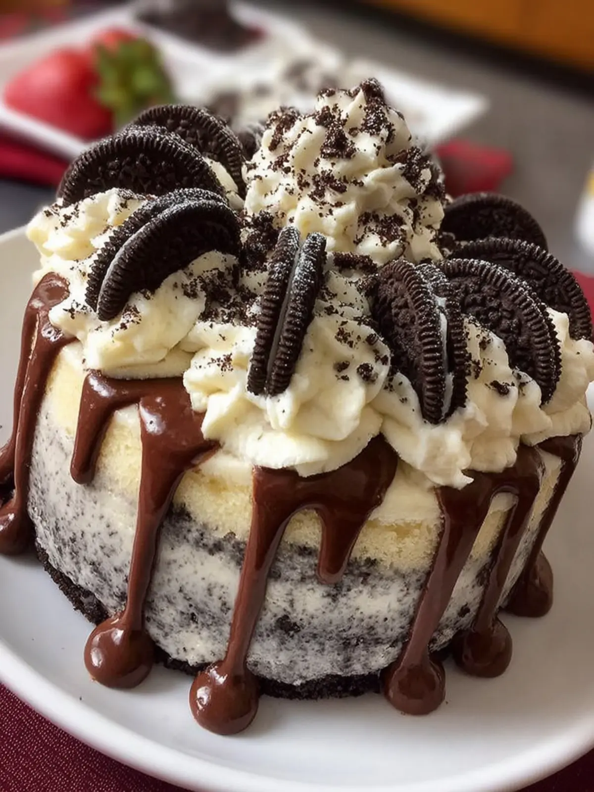 Cookies and Cream Deluxe Cake First Image