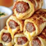 Pancake Wrapped Sausage Rolls First Image