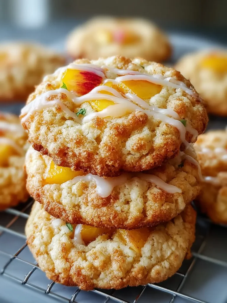 Irresistible White Chocolate Peach Cookies with Soft 12-Minute Bake First Image