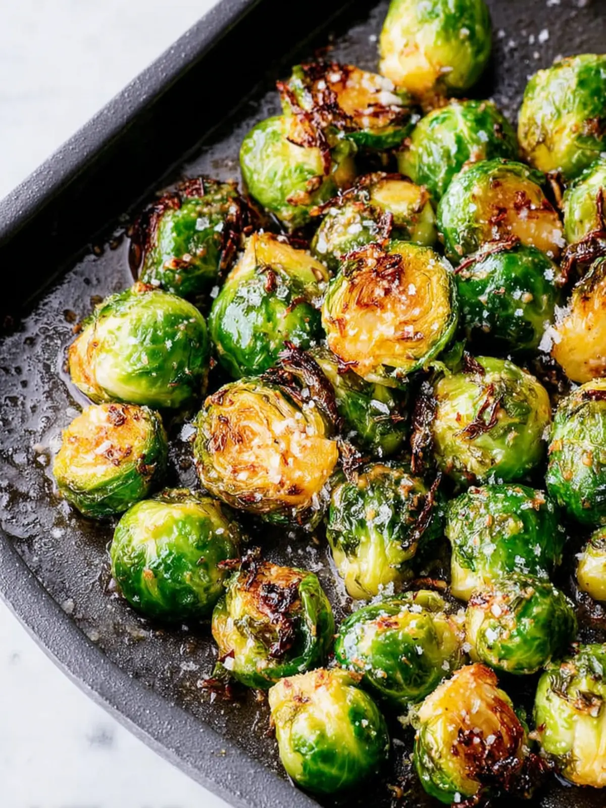 Perfectly Crispy Brussels Sprouts First Image