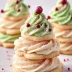 Christmas Tree Sugar Cookies First Image