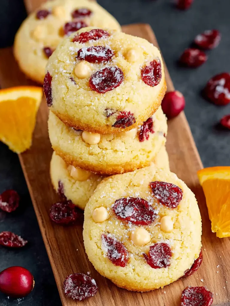 Cranberry Orange Cookies First Image