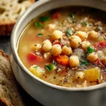 Cozy Chickpea and White Bean Soup Recipe for Comfort First Image