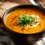 Red Lentil and Carrot Soup First Image