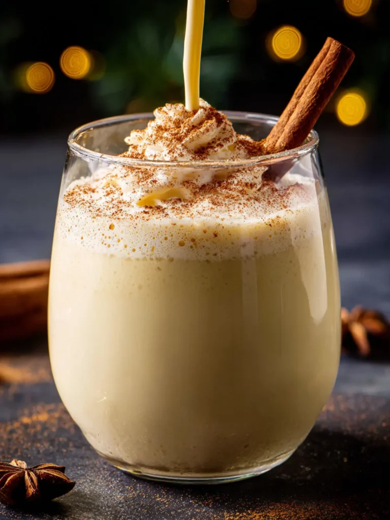 Easy Homemade Eggnog First Image