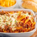 Ground Beef and Pasta Bake First Image