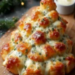 Cheesy Christmas Tree Bread for a Festive Family Feast First Image