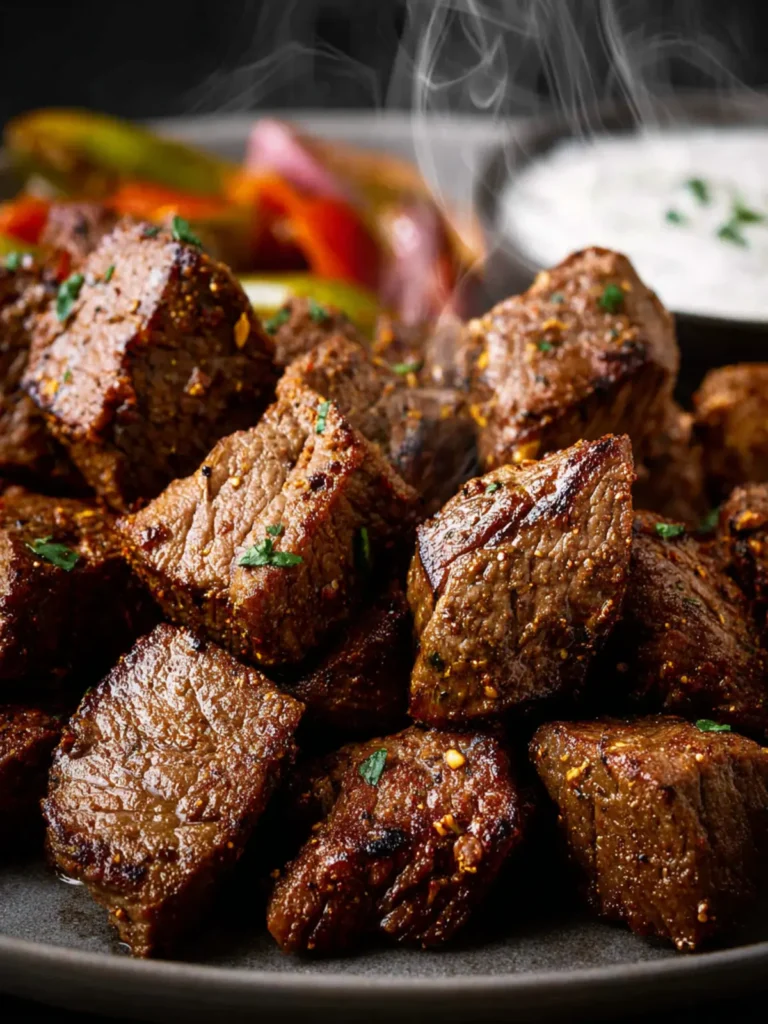 Air Fryer Steak Bites First Image
