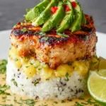 Honey Lime Chicken Rice Stack First Image