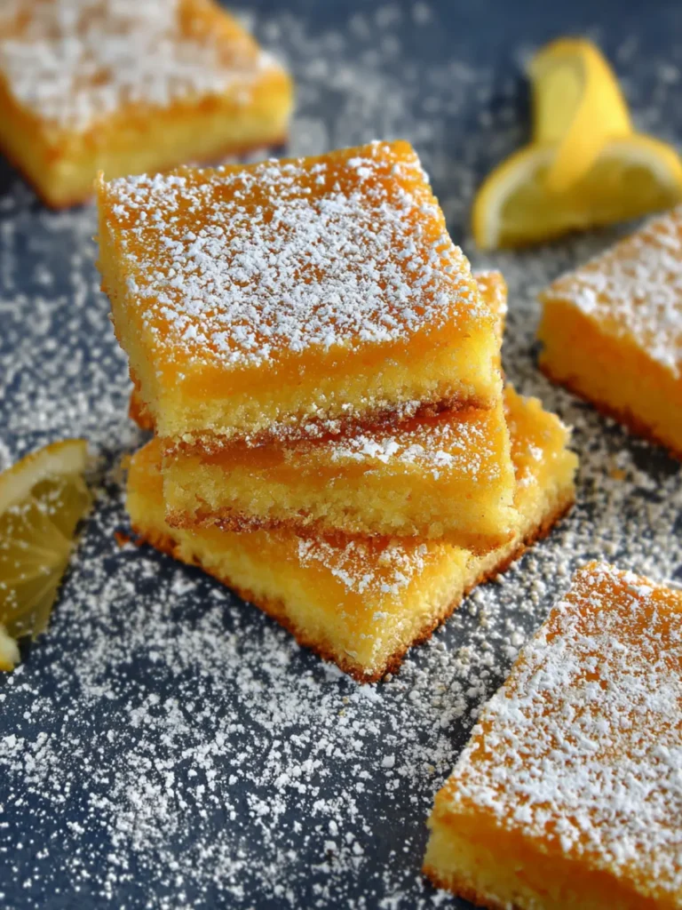 Lemon Bars with Cake Mix First Image