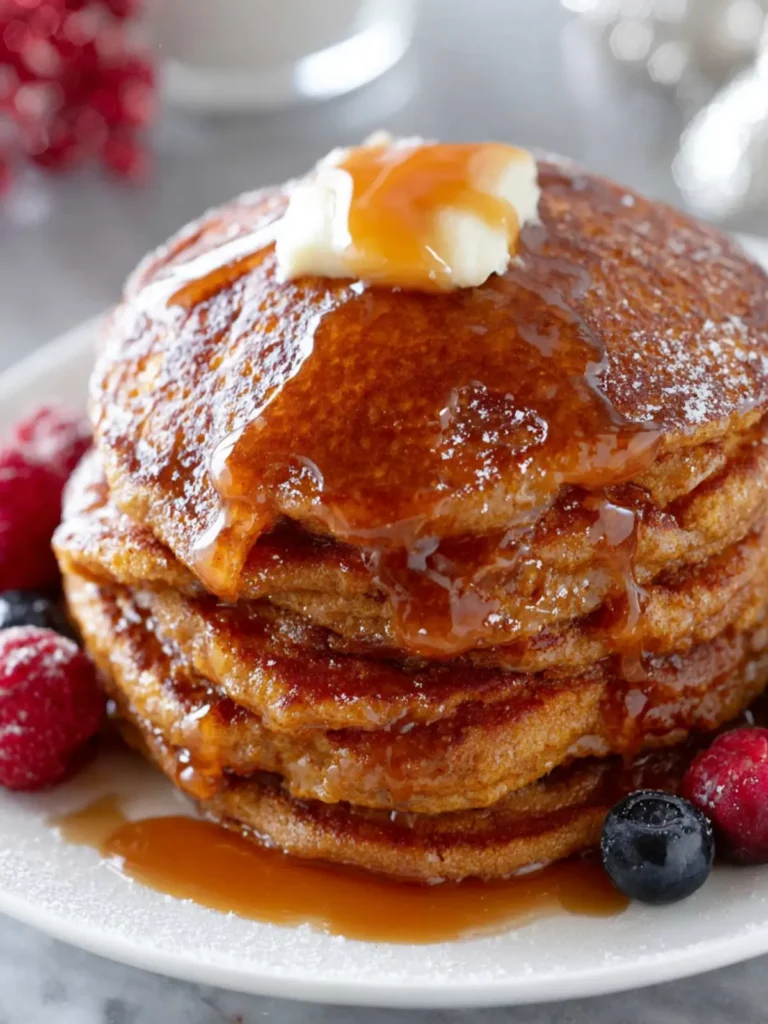 Gingerbread Pancakes First Image