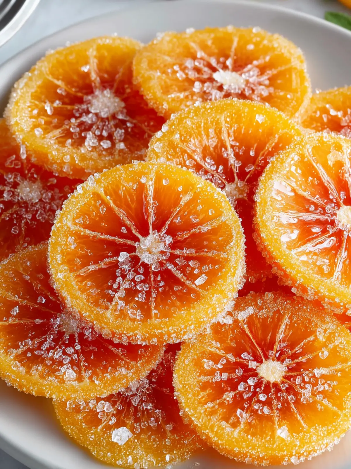 Delightful Candied Orange Slices for a Zesty Treat First Image