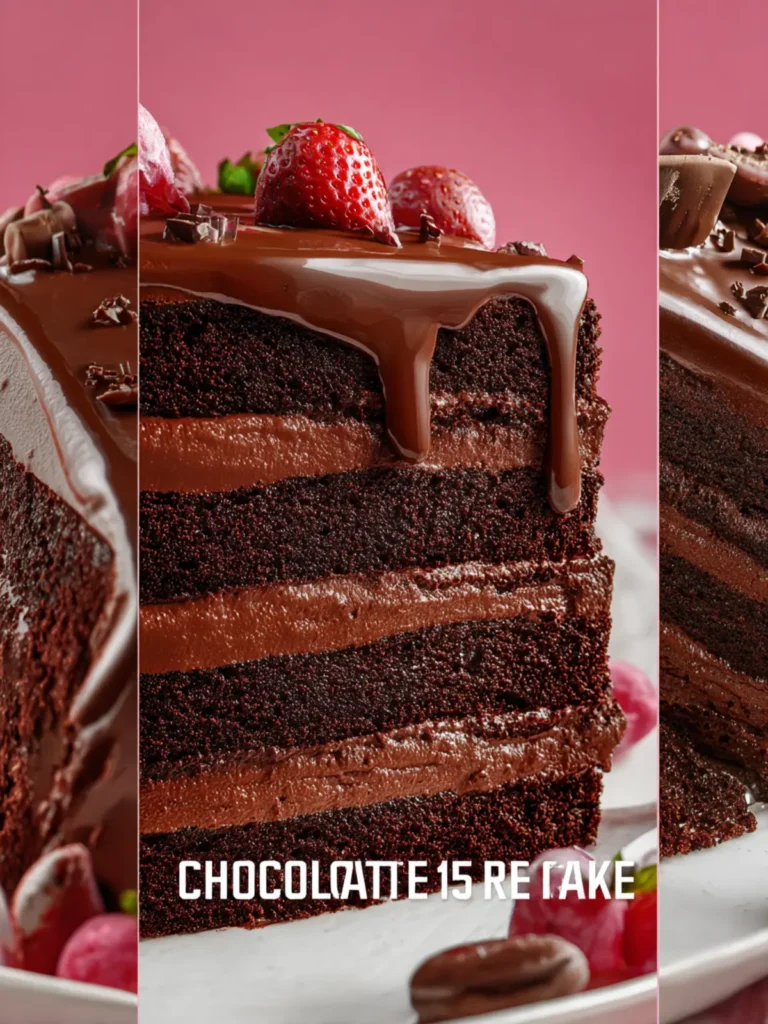 15+ Chocolate Cakes To Make For Valentine’s Day First Image