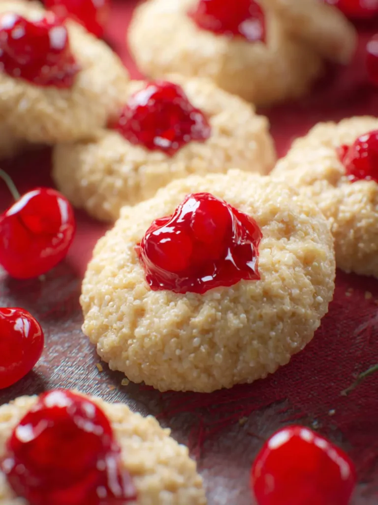 Cherry Cream Cheese Cookies First Image