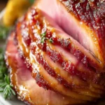 Irresistible Slow Cooker Amish Christmas Ham for Effortless Joy First Image