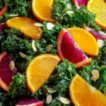 Vibrant Fresh Kale and Citrus Salad Recipe for Health Lovers First Image
