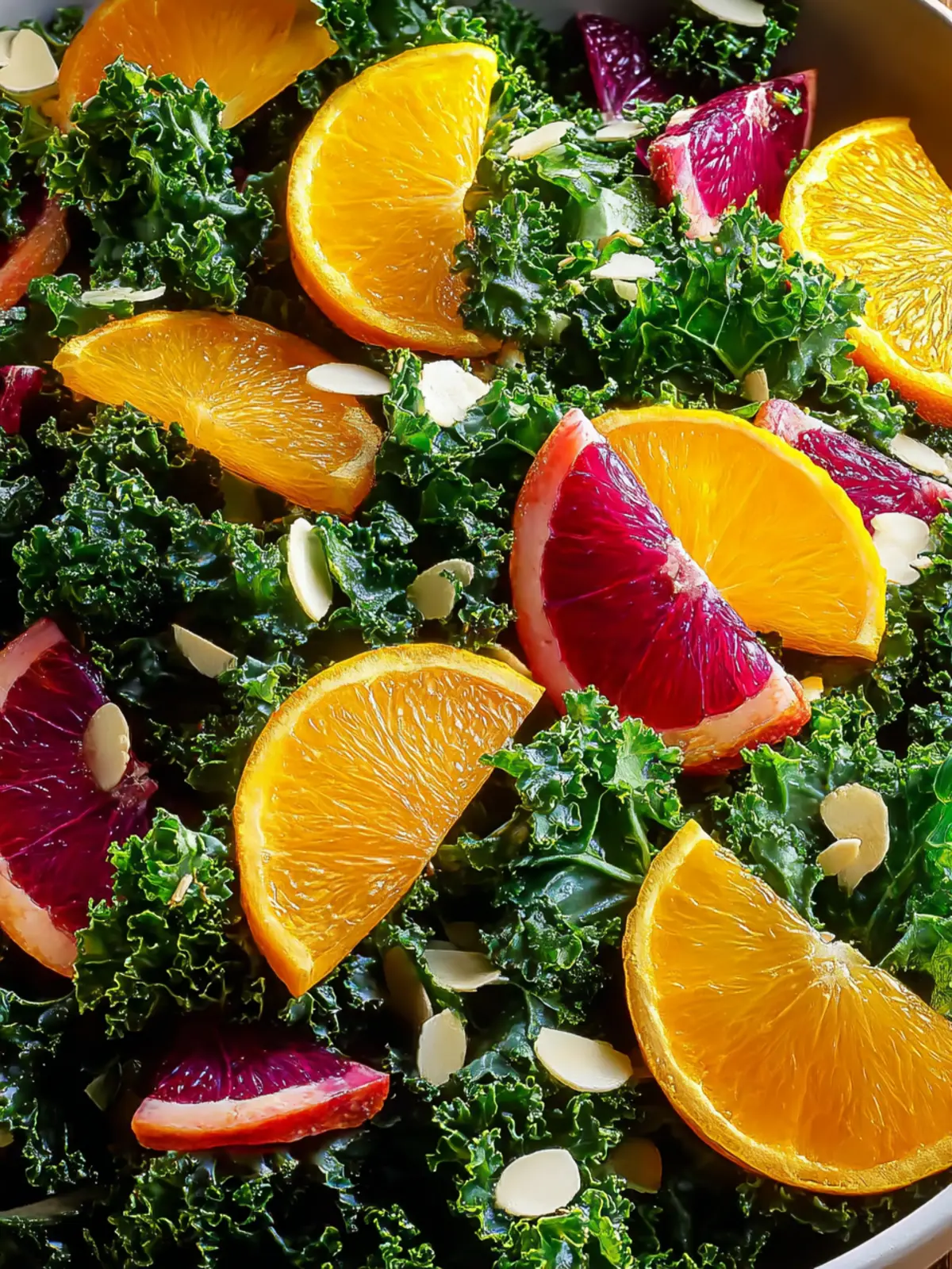 Vibrant Fresh Kale and Citrus Salad Recipe for Health Lovers First Image