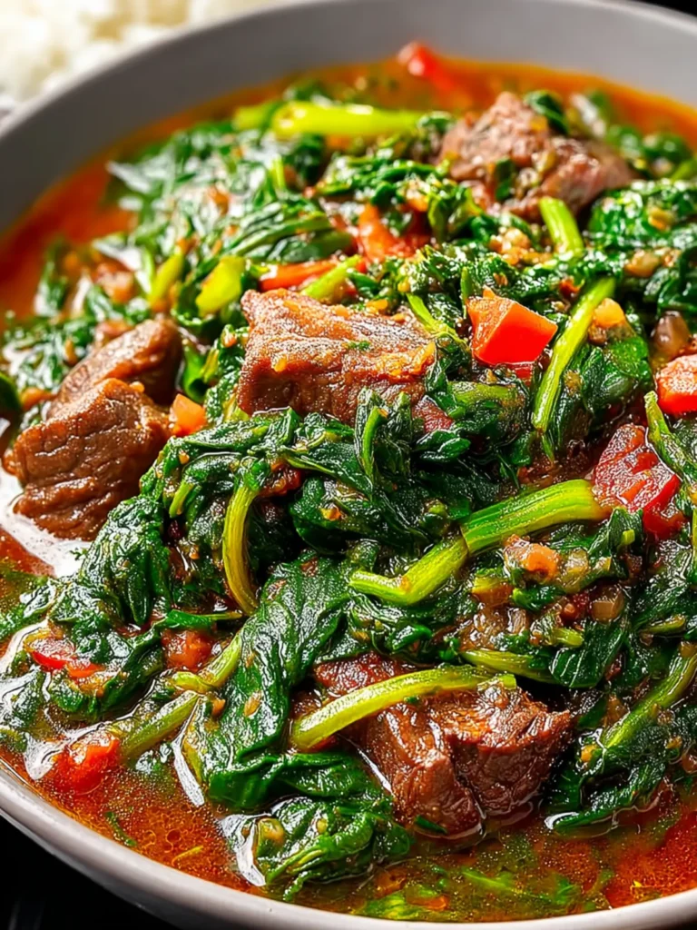 Delicious African Spinach Stew Recipe - Hearty & Flavorful First Image