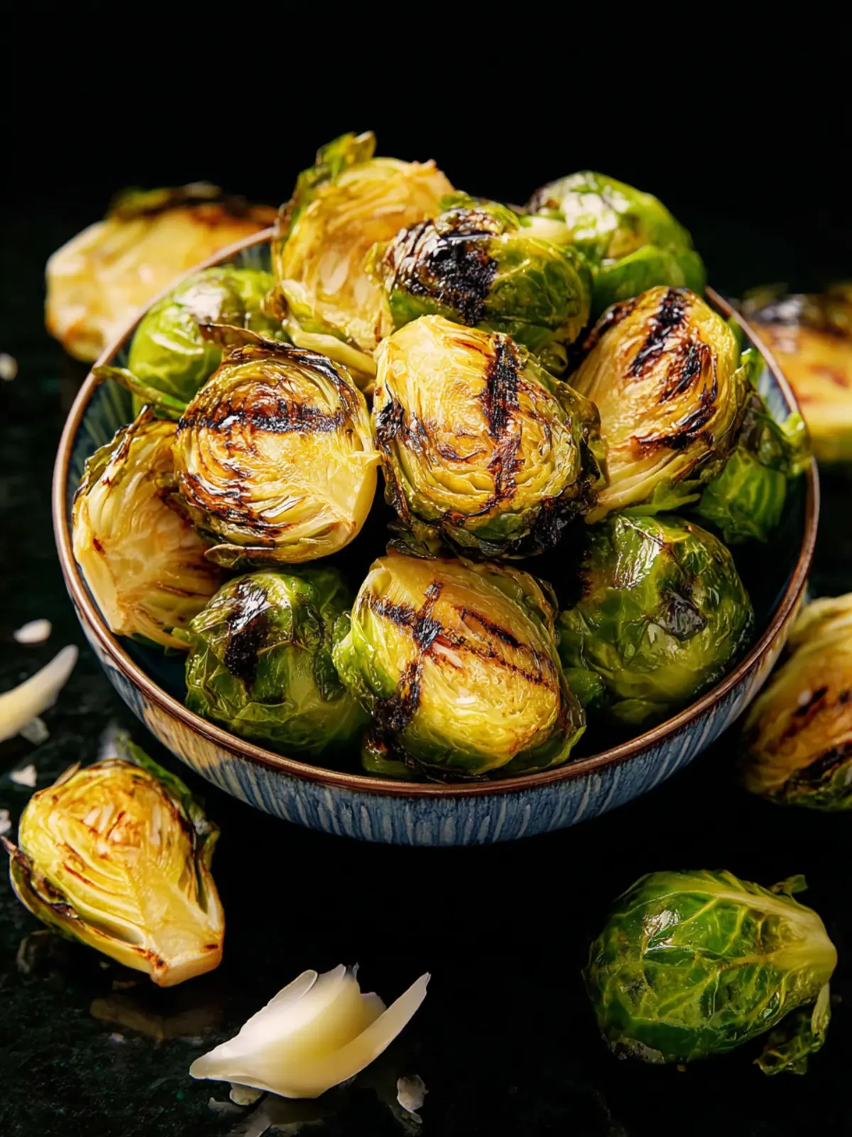 Crispy Air Fryer Brussels Sprouts First Image