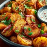 Crispy Chaat Masala Potatoes: A Flavor Explosion Recipe First Image