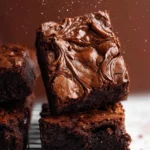 Fudgy Nutella Brownies First Image