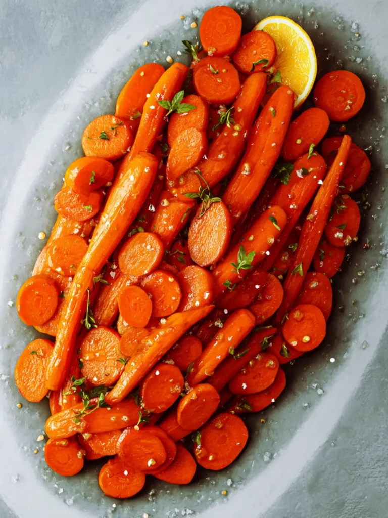 Orange Glazed Carrots First Image