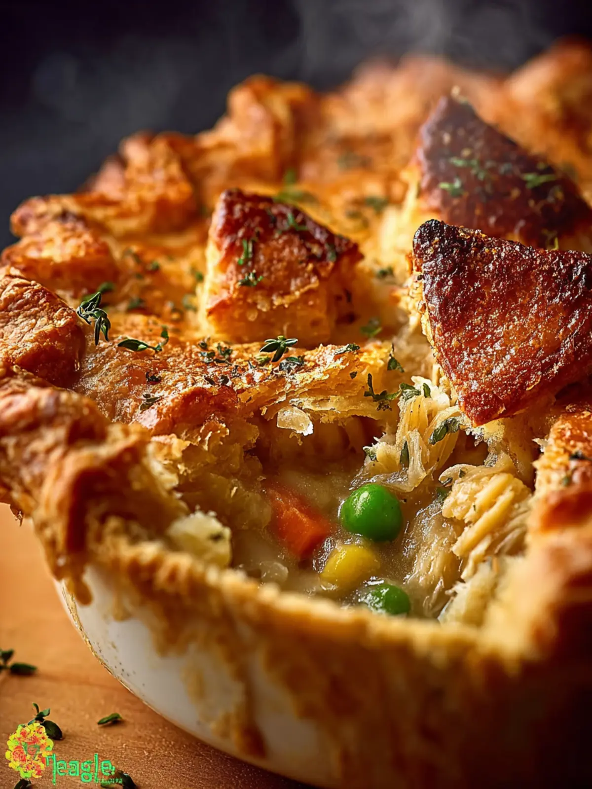 Vegan Thanksgiving Pot Pie First Image