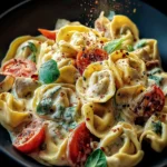 Irresistible Loaded Cajun Alfredo Tortellini Recipe First Image