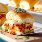 Easy Chicken Parm Sliders Recipe First Image
