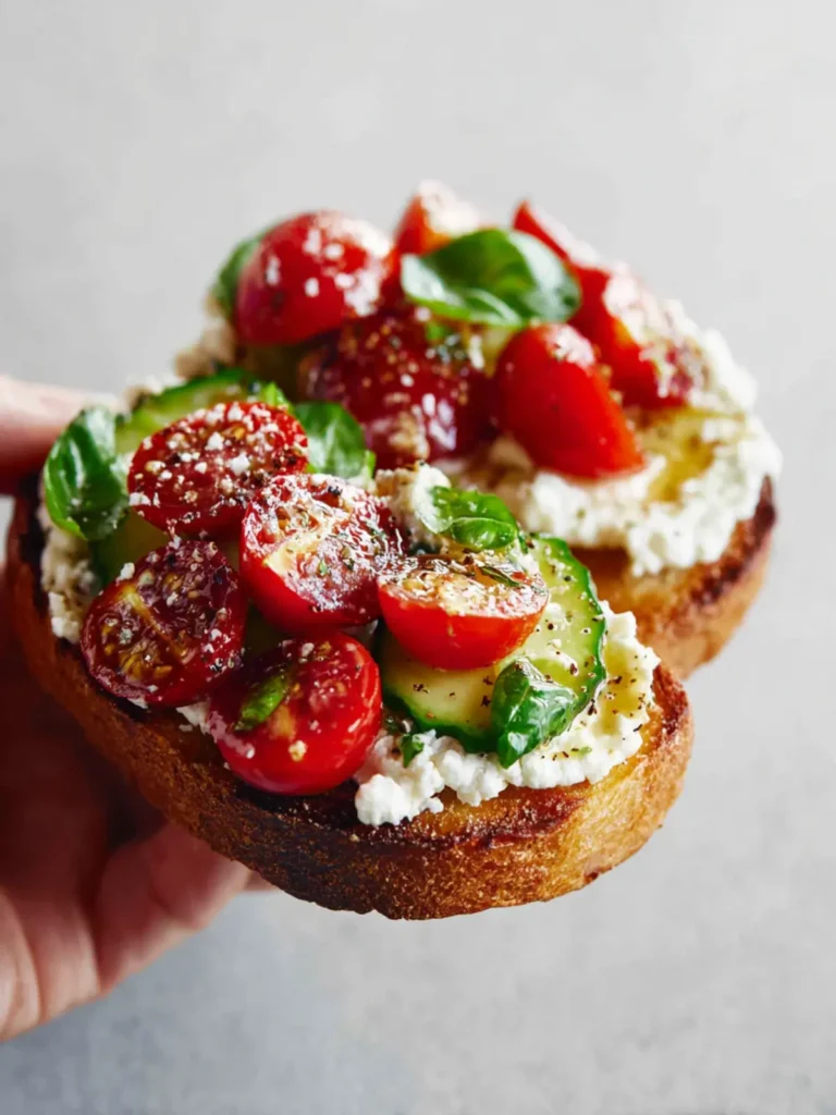 5-Minute Cottage Cheese Toast First Image