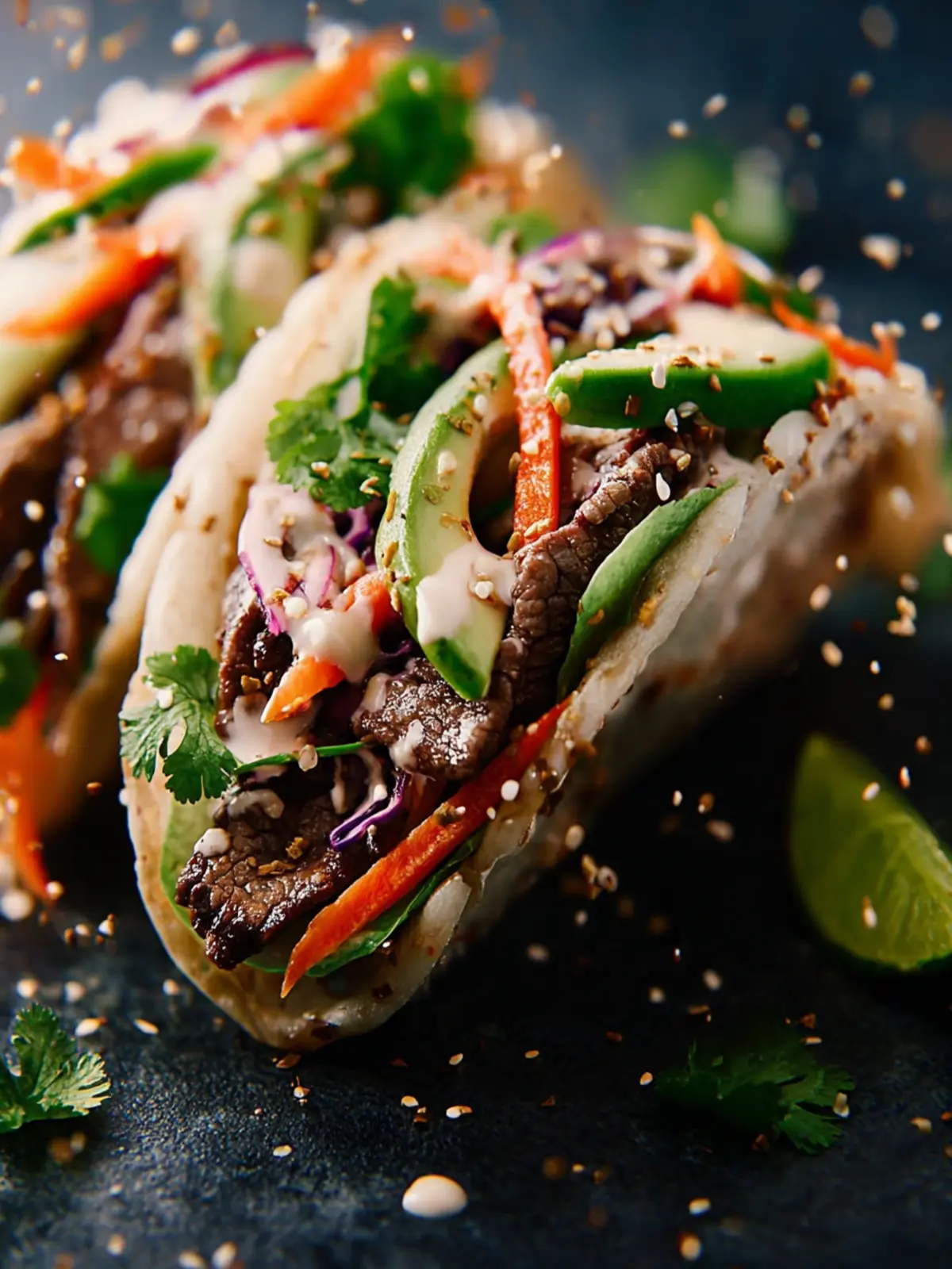 Korean Beef Tacos First Image