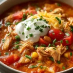 Ultimate Slow Cooker Buffalo Chicken Chili Recipe First Image