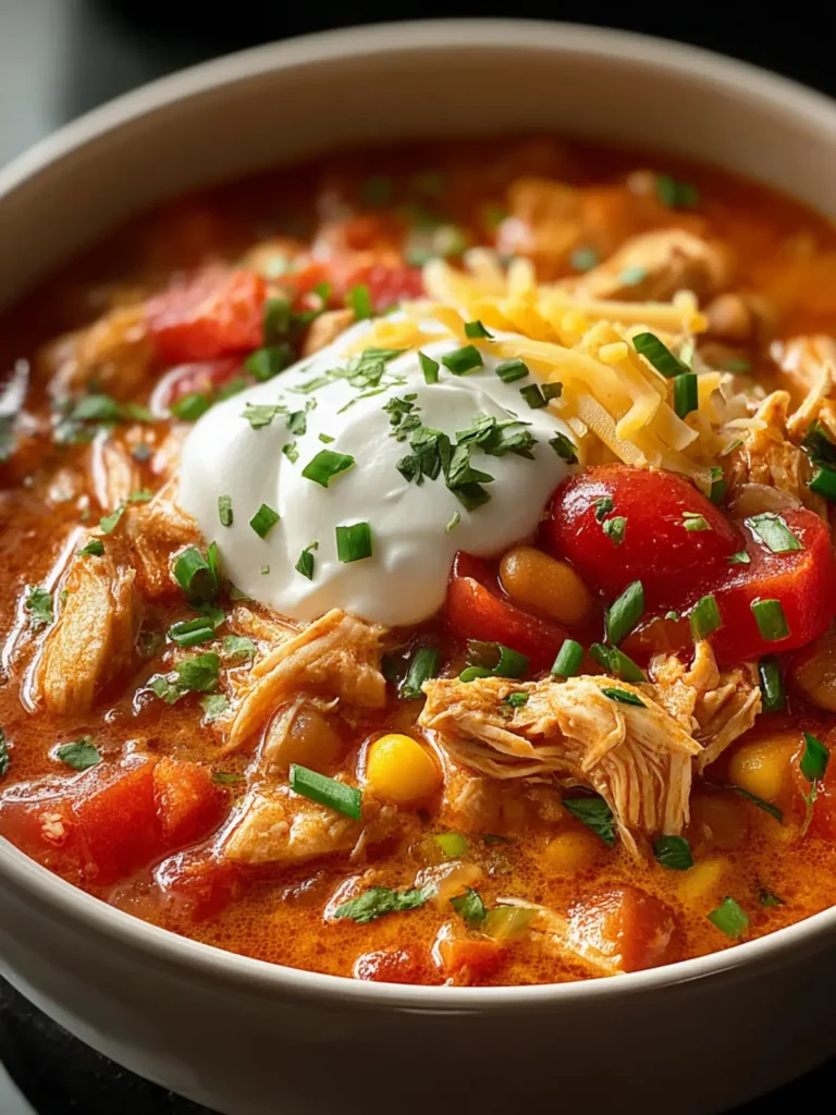 Ultimate Slow Cooker Buffalo Chicken Chili Recipe First Image