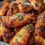 Crispy Air Fryer Parmesan Wings – Game Day Delight First Image