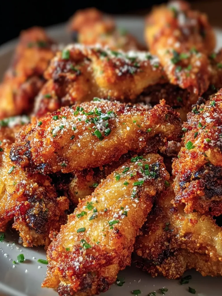 Crispy Air Fryer Parmesan Wings – Game Day Delight First Image