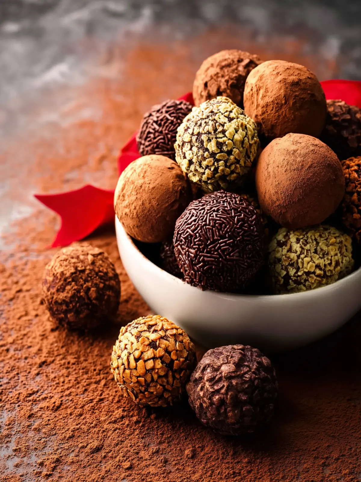 Homemade Chocolate Truffles First Image