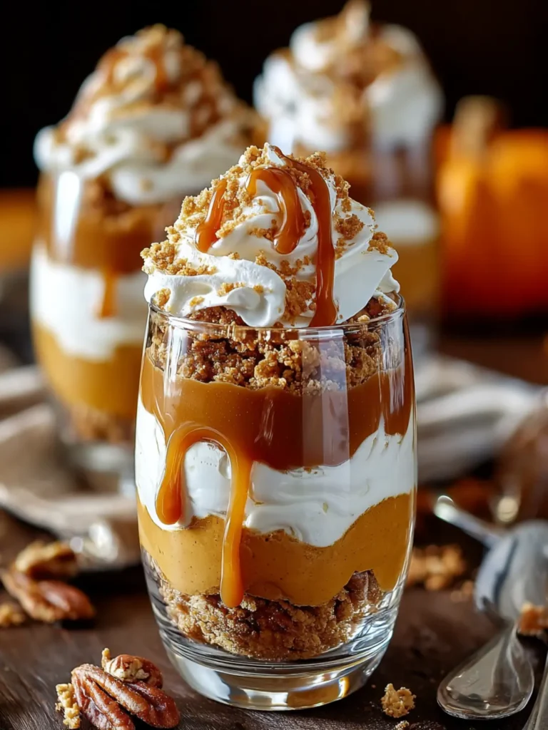 Irresistible Pumpkin Caramel Parfaits for Fall Bliss First Image