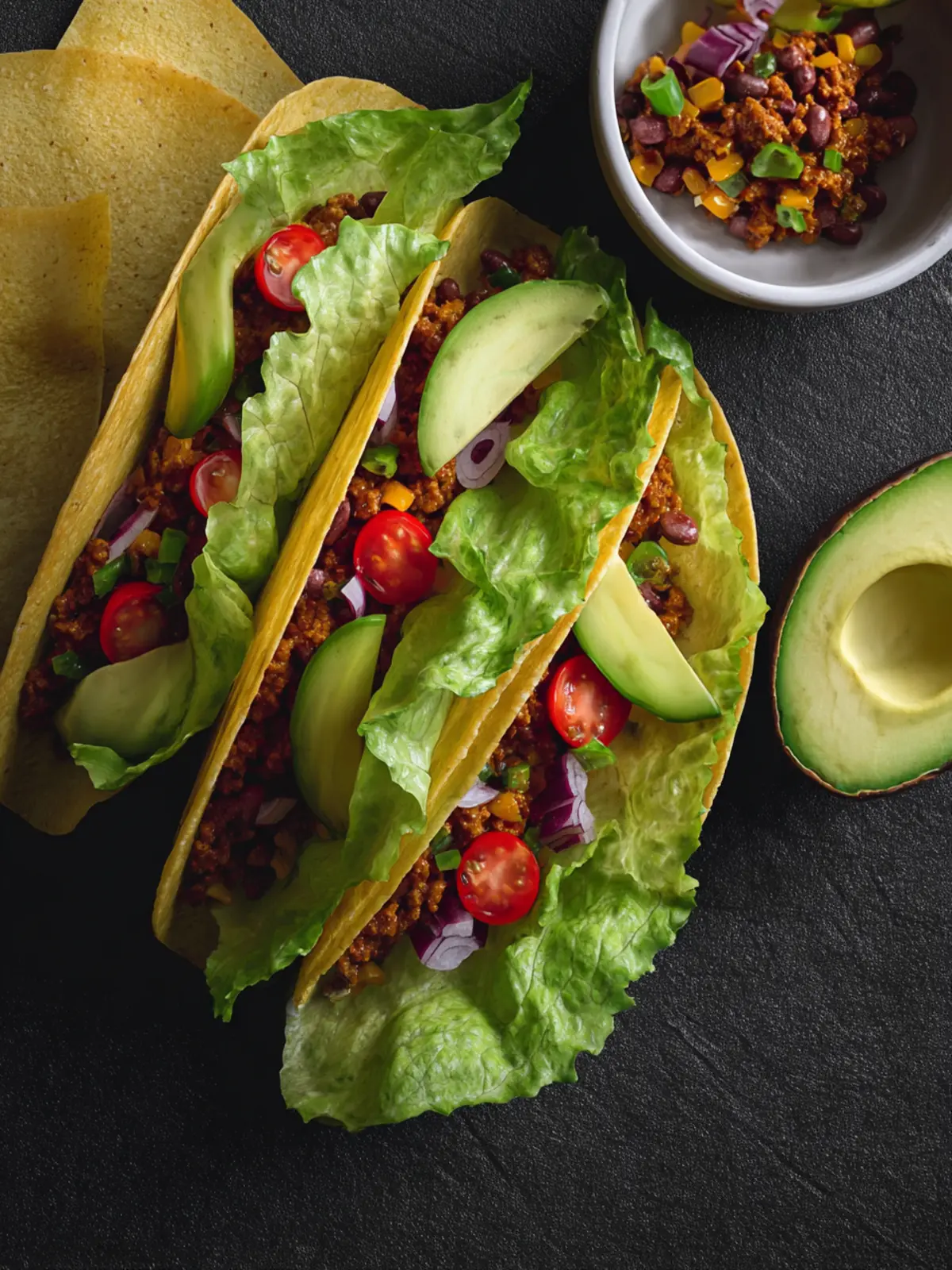 Vegan Chickpea Taco “Meat” First Image