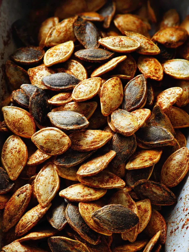 Crunchy Spicy Roasted Pumpkin Seeds Recipe You’ll Love First Image