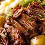 Slow Cooker Mississippi Pot Roast First Image