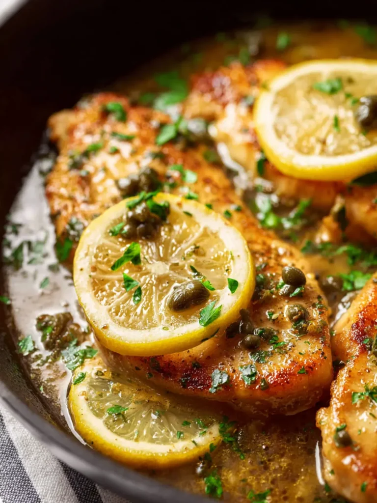 Lemon Chicken Piccata First Image