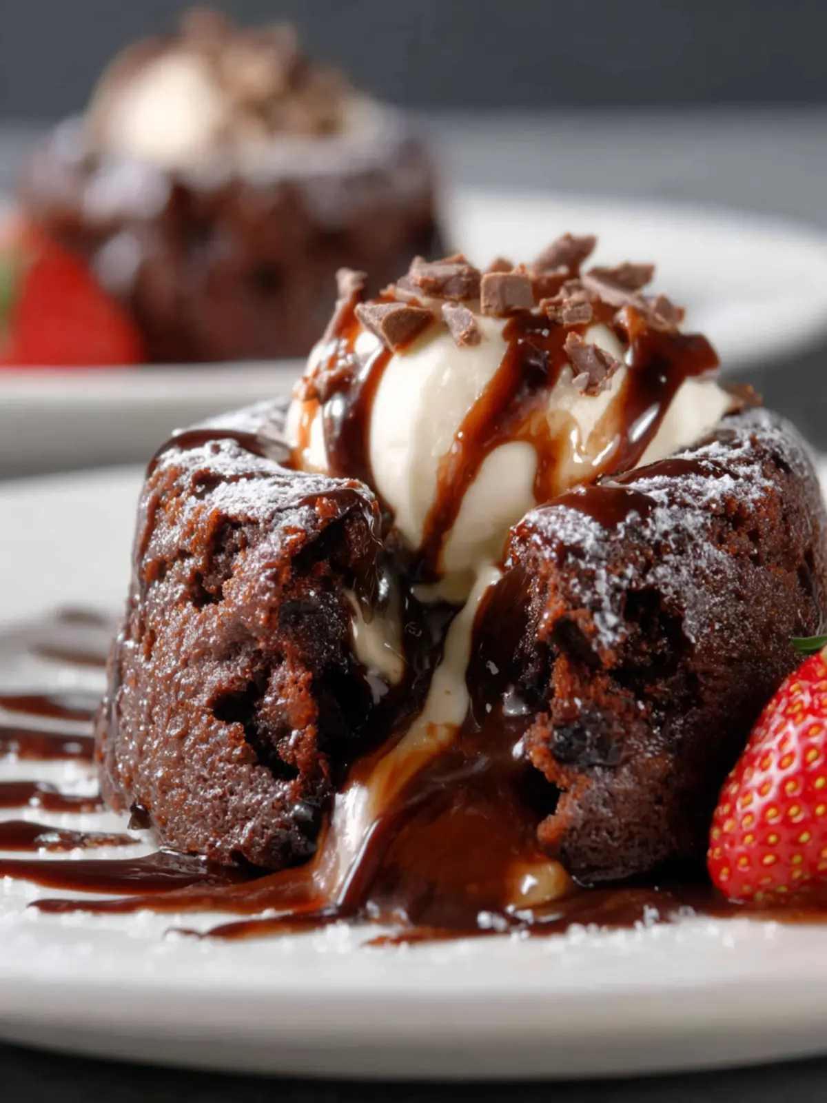 Chocolate Lava Cakes For Two First Image